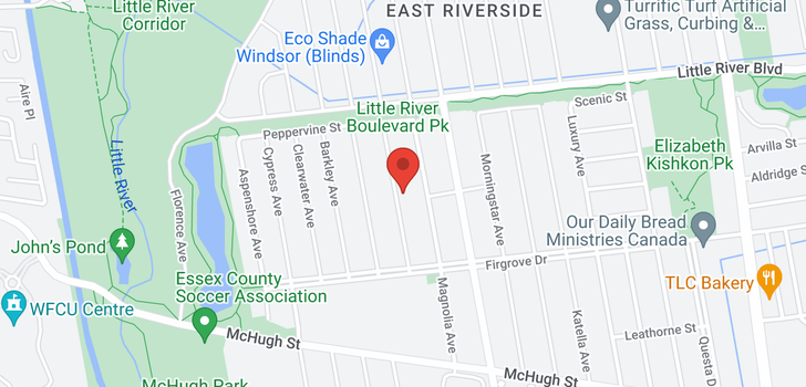 map of 1498 INVERNESS AVENUE